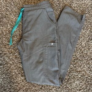 Figs Technical Collection Women’s Yola Graphite Gray Scrub Pants Medical Size XS
